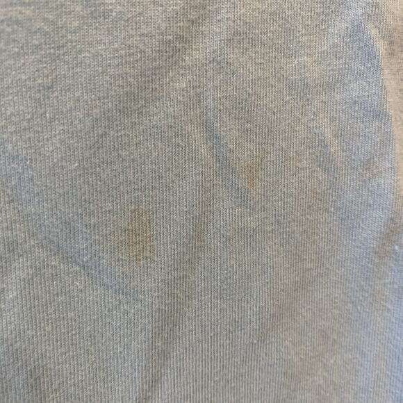 Lazy Oaf Grumpy Cat Mesh Ruffle top Tunic Womens Small Powder Blue - Picture 4 of 8